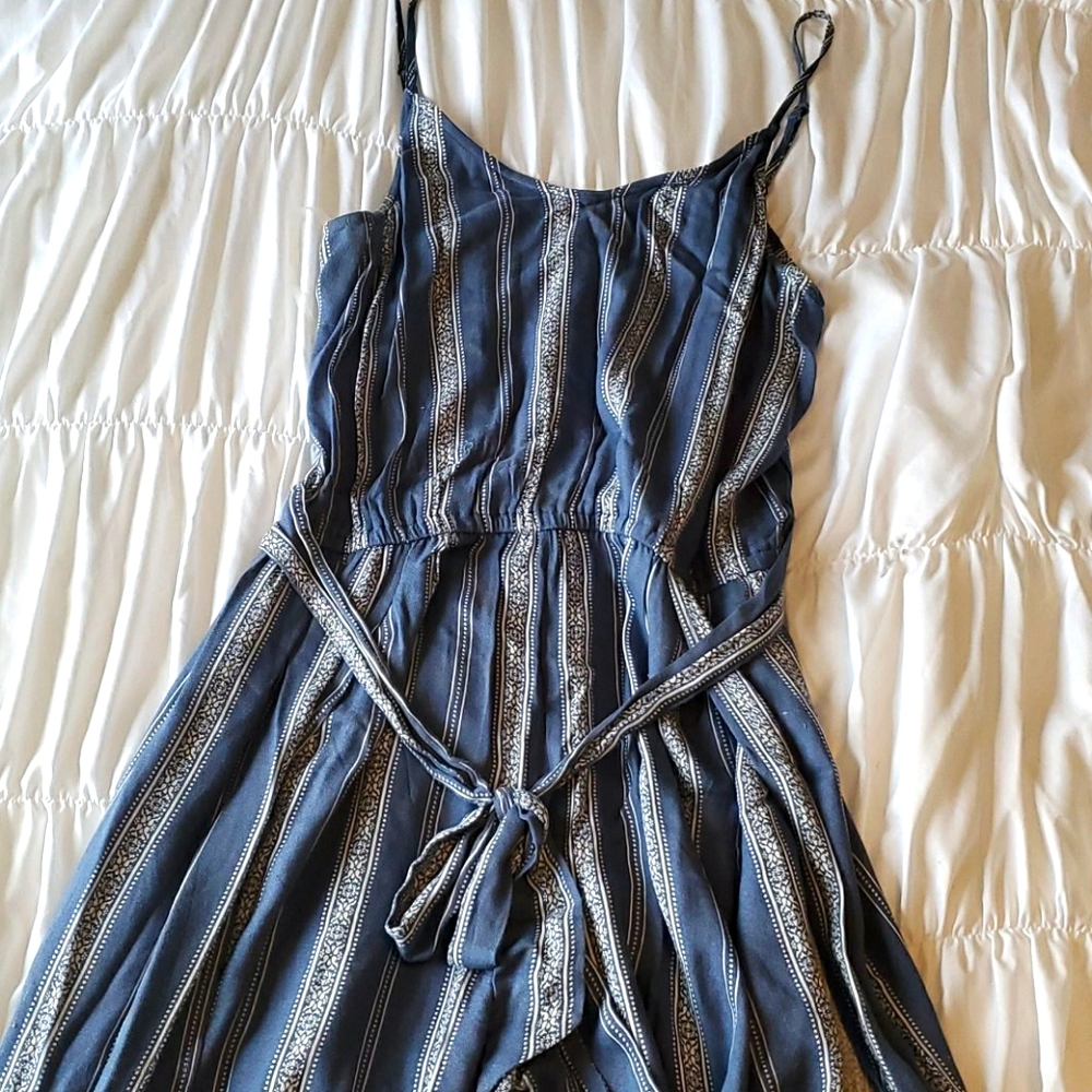 American rag pantsuit. Open leg